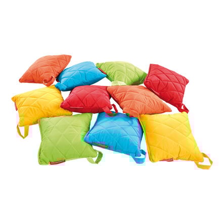 Quilted Cushion For Indoors and Outdoors 10pk Brights  hi\-res