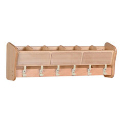 Wall Mounted 6 Classroom Coat Hooks  hi-res