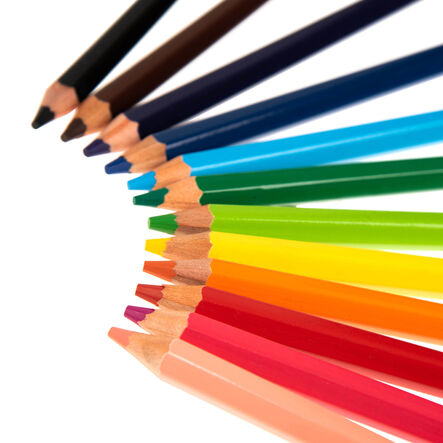 TTS Chunky Hexagonal Pencils Assorted 156pk  hi\-res