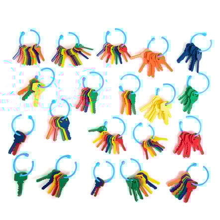 Plastic Key Counters and Key Ring Counting Set  hi\-res