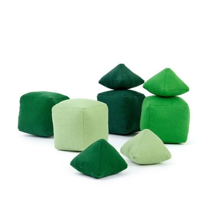 Tonal Shades Soft Building Blocks Green Green Tonal Shades Soft Building Blocks Green Green hi\-res
