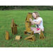 Outdoor Wooden Hollow Blocks Natural  hi\-res