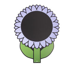 TTS Eco Outdoor Mark Making Flower Chalkboard Purple Purple TTS Eco Outdoor Mark Making Flower Chalkboard Purple Purple hi-res
