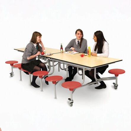 12 Seater Rectangular Folding Table  hi\-res
