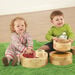 TTS Wooden Stacking Sparkle Cylinders 5pk  hi\-res