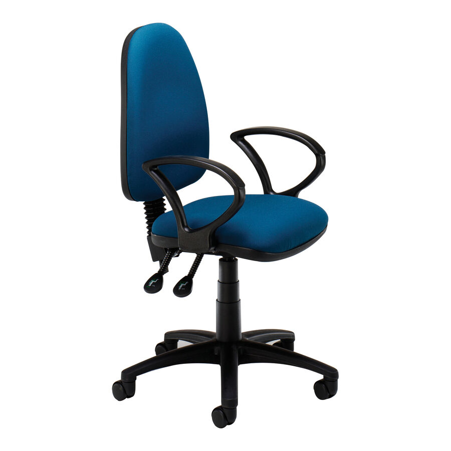 High Back Task Chair with Fixed Arms | Seating | TTS