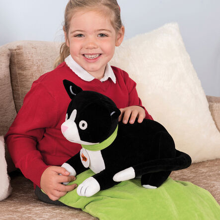 TTS Weighted Lap Buddies \x26 Blanket Cat  hi\-res