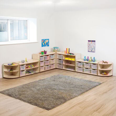 Solway Early Years Shelving 3 Tray  hi\-res
