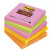 Post\-It Super Sticky Notes Neon Brights 5pk  hi\-res
