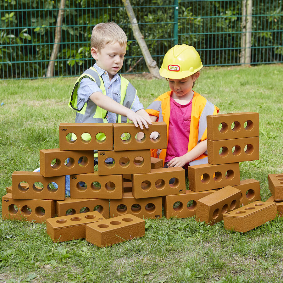 Outdoor construction outlet toys