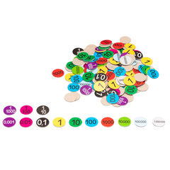 Recycled Place Value Counters 352pcs  hi-res