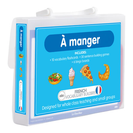 TTS French Food Vocabulary Builder Activity Cards  hi\-res