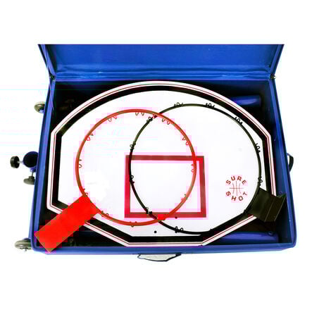 Sure Shot 540 Compact Hoops Basketball \x26 Netball Unit  hi\-res