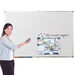 Double Sided Non Magnetic Whiteboard  hi\-res