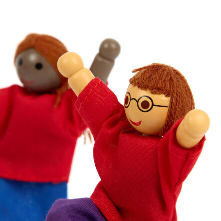 TTS Wooden Small World Diversity Family  hi\-res