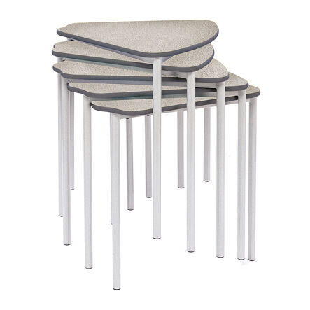 Metalliform Segga Classroom Tables H640mm Ailsa Ailsa Grey hi\-res