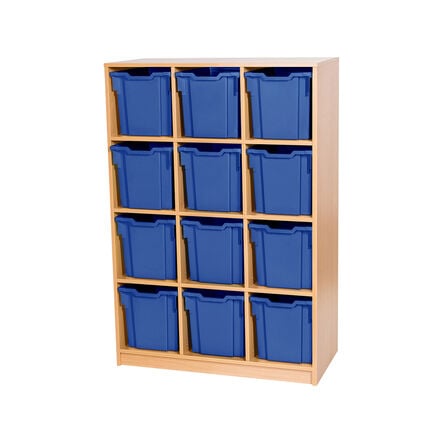 Static Triple Tray Storage Unit 12 Jumbo  hi\-res