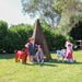 Large Outdoor Wicker Teepee  hi\-res
