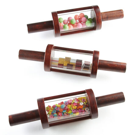 Rolling \x26 Shaking Wooden Treasure Cylinders  hi\-res