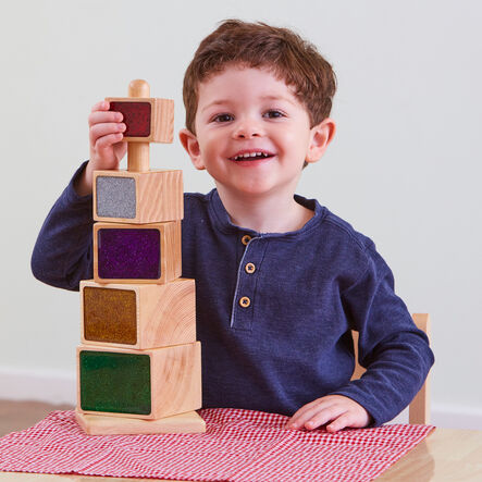 TTS Wooden Glitter Stacker Tower  hi\-res