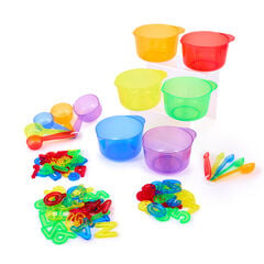 Translucent Rainbow Water play Literacy & Numeracy Bundle  hi-res