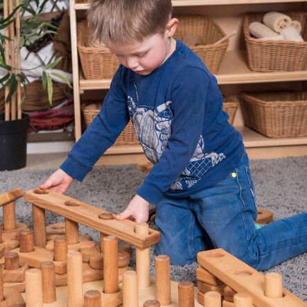 Giant Wooden Stack and Build Construction Block  hi\-res