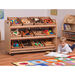 Tilted Storage Trolley On Wheels 12 Tubs\/Baskets  hi\-res