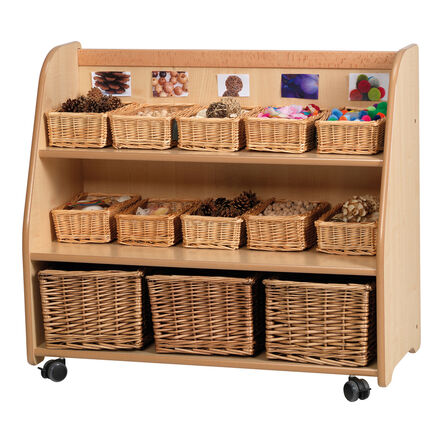 Millhouse Mobile Trolley Display \x26 Mirror Back  hi\-res