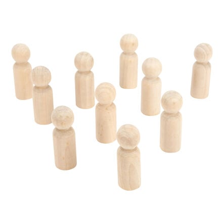 Wooden People Craft Pack 10pk  hi\-res