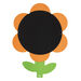 TTS Outdoor Mark Making Chalkboard Daisy Orange Orange hi\-res