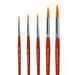 Synthetic Sable Artists\' Paint Brushes 10pk  hi\-res