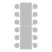 Sico 12 Seater Rectangular Table Seating  hi\-res
