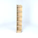Right Hand Library End Bookcase In Maple  hi\-res