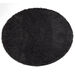 Shaggy Rug Circular 1m Grey Grey hi\-res