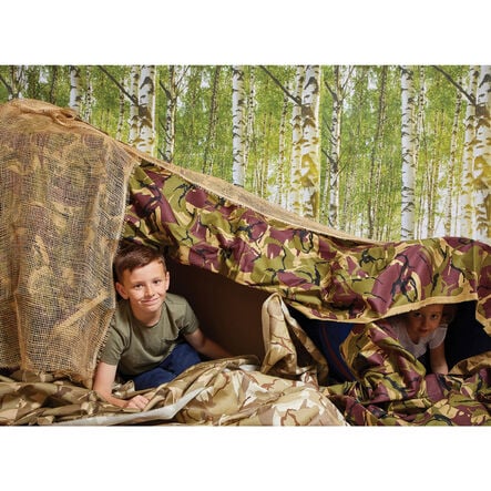 Camouflage Den Making Fabric Kit For Children  hi\-res