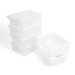 Gratnells Storage Trays 6 Pack Clear Deep Clear hi\-res