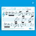 Notation Whiteboard Set 120 Pieces  hi\-res