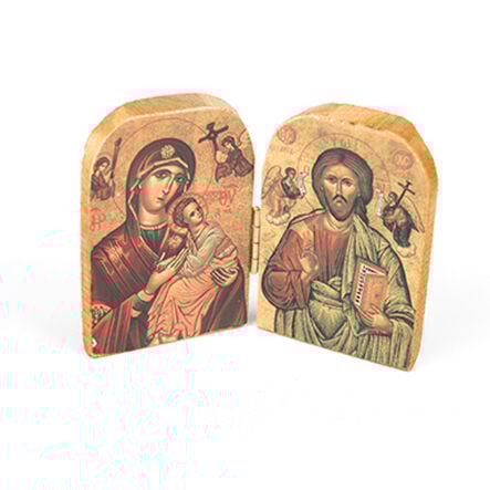 Resin Christian Icons 2pk  hi\-res