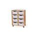 Mobile Double Tray Storage Unit 8 Deep  hi\-res