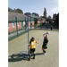 Freestanding Wheelaway Netball Posts 10mm Ring  hi\-res