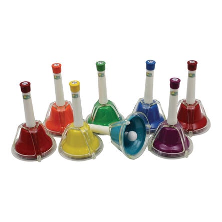 8 Note Diatonic Hand Bells Set  hi\-res