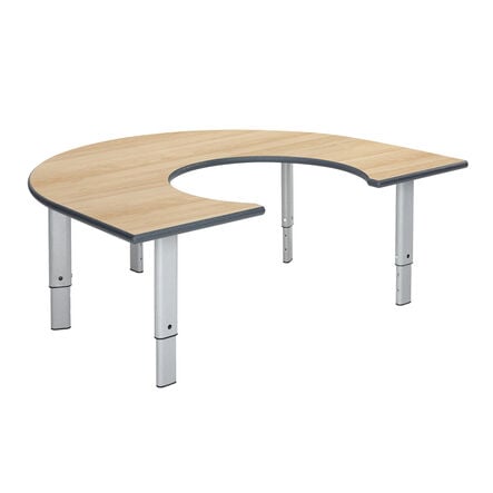 Height Adjustable Horseshoe Table  hi\-res