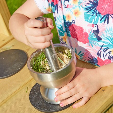 TTS Metal Pestle and Mortar Set 3pcs  hi\-res