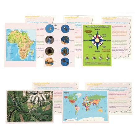 Thinking... Maps and Mapping Skills Cards  hi\-res