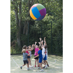 Giant Coloured Balloon Ball 85cm  hi-res