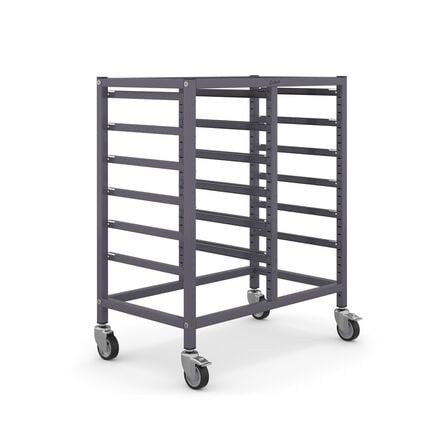 Gratnells 2 Column Tray Trolley For Shallow Trays  hi\-res