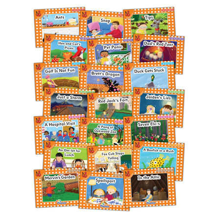Orange Readers Complete Set  hi\-res