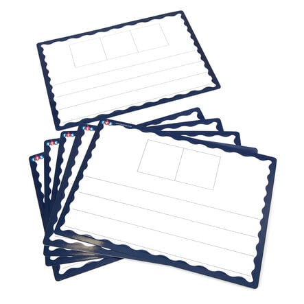 TTS A4 Magnetic Phoneme Frame Whiteboards 2\/3 Frames  hi\-res
