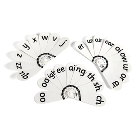 TTS Phonics Phase 3 Letter Fans  hi\-res