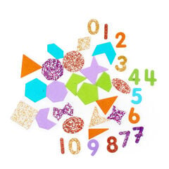 Glitter Maths & Literacy Set  hi-res